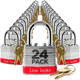 850036429883 LION LOCKS Keyed Alike Padlocks Shackle Keys Ste