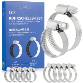 VK-LIV-00083 LIVAIA Hose Clamps Steel