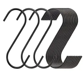 670494543996 LRUUIDDE Pack Larges Hooks Steel Coated