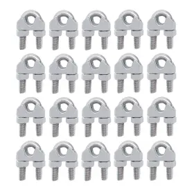Gfjhfj LUCKKYME Wire Rope Clamp Steel Cable Clip Cl