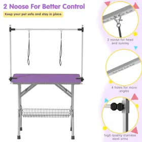 797424037674 LYROMIX Dog Table Pet Drying Desktop Bathing #2