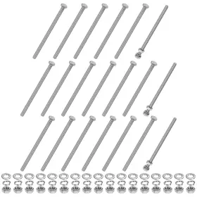 MMA250305TY004588 M-METERXITY Hex Head Screw Bolt Nuts Flat