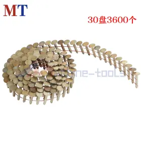 MT3262244 ROUND Head Roof Nails Deg Inclined Coil Electro