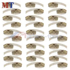 MT3262381 ROUND Pack Galvanized Head Roof Nails Inclined Coil #2