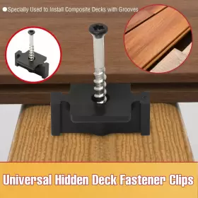 PHF-90 MANCODA Decking Board Hidden Fasteners Clips Box #2