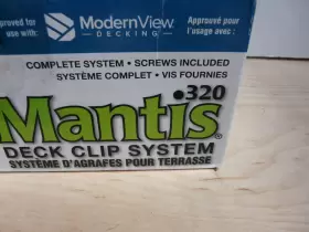 792994746360 MANTIS Trex Deck Clips Box #2