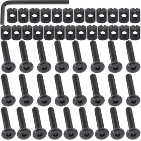 M-bz-jiajuluosi MARDATT Zinc Hex Socket Head Furniture Screws