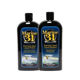 M31-SSKIT MARINE 31 Steel Polish Sealant Cleans Polishes