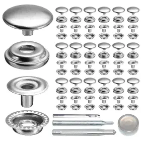 18TLSL MEGOTO Steel Fastener Snap Press Stud Punching Too