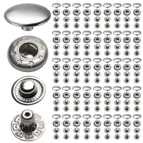 SNAPS831 MEGOTO Snap Fastener Steel Poppers Press Stud Cap