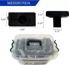 690000240560 MEISHUNDA Hidden Deck Fastener Clip Wood Decking #2