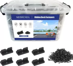 690000240560 MEISHUNDA Hidden Deck Fastener Clip Wood Decking