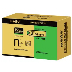15GFS2 MEITE Gauge Hardwood Flooring Staples Galvanized