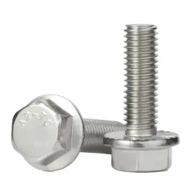 634715399977 MEWUDECOR Flanged Hex Head Bolts Flange Hexagon