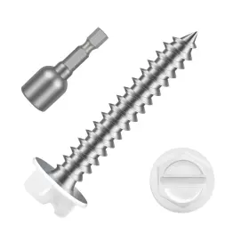 HSS.W08.34-100 MEWUDECOR Hex Washer Head Tapping Screws