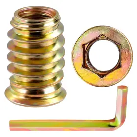 IN1420X20-40 MEWUDECOR Inserts Wood Nutsert Furniture Screw