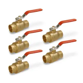 522C223-5 MIDLINE VALVE Gas Ball Sweat Connect