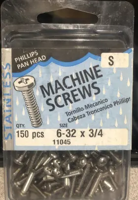 11045 MIDWEST Steel Phillips Pan Head Screws Box