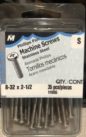 11055 MIDWEST Steel Phillips Pan Head Screws Box