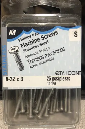 11056 MIDWEST Steel Phillips Pan Head Screws Box