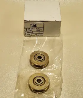 66123 MIDWEST Steel Sliding Door Rollers Pack Household