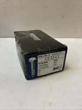 738287003383 MIDWEST Zinc Steel Coarse Thread Hex Cap Screws