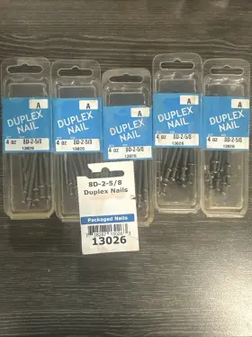 13026 MIDWEST FASTENER Steel Duplex Double Head Nails