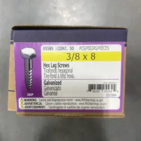 738287055894 MIDWEST FASTENER Fasteners Dip Galvanized Steel