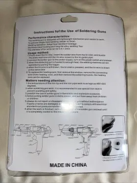 GT10-60W MINGMEN HANJIANG Soldering Gun #2