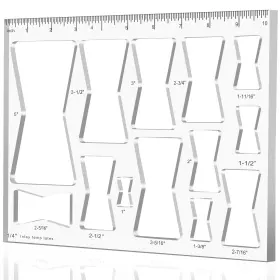 614164811138 MONLIFUL Woodworking Router Jig Bowtie Clarity