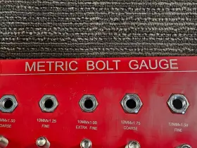 89986 MONSTER FASTENER Gauge Bolt Tool #3
