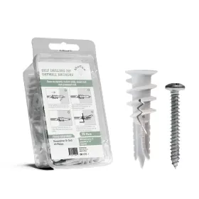 MT1005 MORTICE AND TENON Drilling Drywall Anchor Pack Ancho