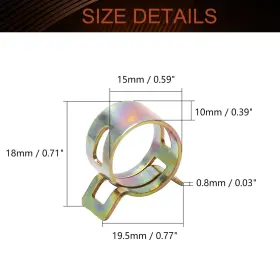 883749604346 MROMAX Hose Clamps Spring Mangane #2