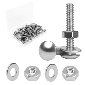 MRO250517C-0003-FBA MROMAX Carriage Bolt Screws Hex Nuts Kit