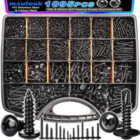 G107-1095PCS-BK MXUTEUK Tapping Truss Pan Head Kit
