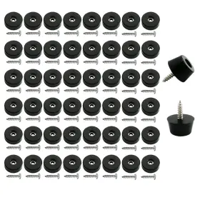 Round NANAXAGLY Pack Rubber Bumper Feet Washer Screws