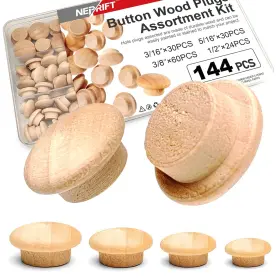 WP-001 NEPRIFT Wood Plugs Screw Hole Cover