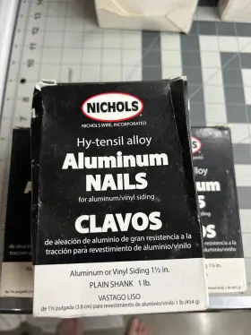 738965000093 NICHOLS Pack Nails Siding Shank #3