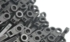 43222-6838 NIFTYPLAZA Mounting Hole Cable Ties Pack Nail Wire