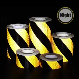 728683499415 NINESUNG Rolls Reflective Tape Waterproof Yel #2