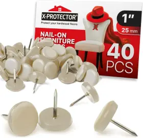 RK-1O57-BISK FLOOR Nail Chair Glides Protectors
