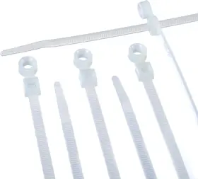 SCRW-WHT-100P INCH Ties Screw Hole Pack
