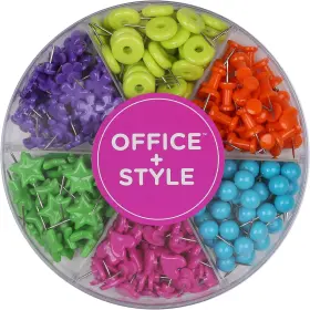 OS-280SHAPEPP OFFICE STYLE Push Pins