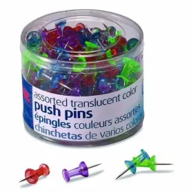 012899960525 OFFICEMATE Push Head Pin Pack