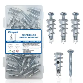 SK-006-01 OIMYALSI Drilling Drywall Anchors Screws
