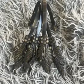 15B9ZC6PA ONESTOPDIY Curtain Classic Leaf Holdback Tie