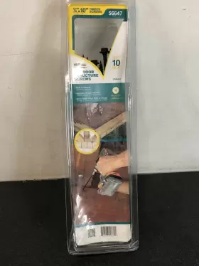 56647 OWT ORNAMENTAL WOOD TIES Steel Timber Screws Pack