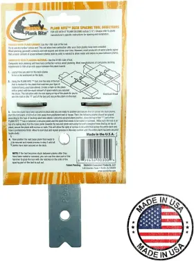 PLANKRT-3PK PAMARK CONSUMER PRODUCTS Steel Deck Spacing Tool #2