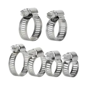 664404916192 PANJINHUB Pack Hose Clamps Steel Kit