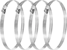 PTF240730TT000100JP PATIKIL Pipe Hose Clamp Pack Steel Air